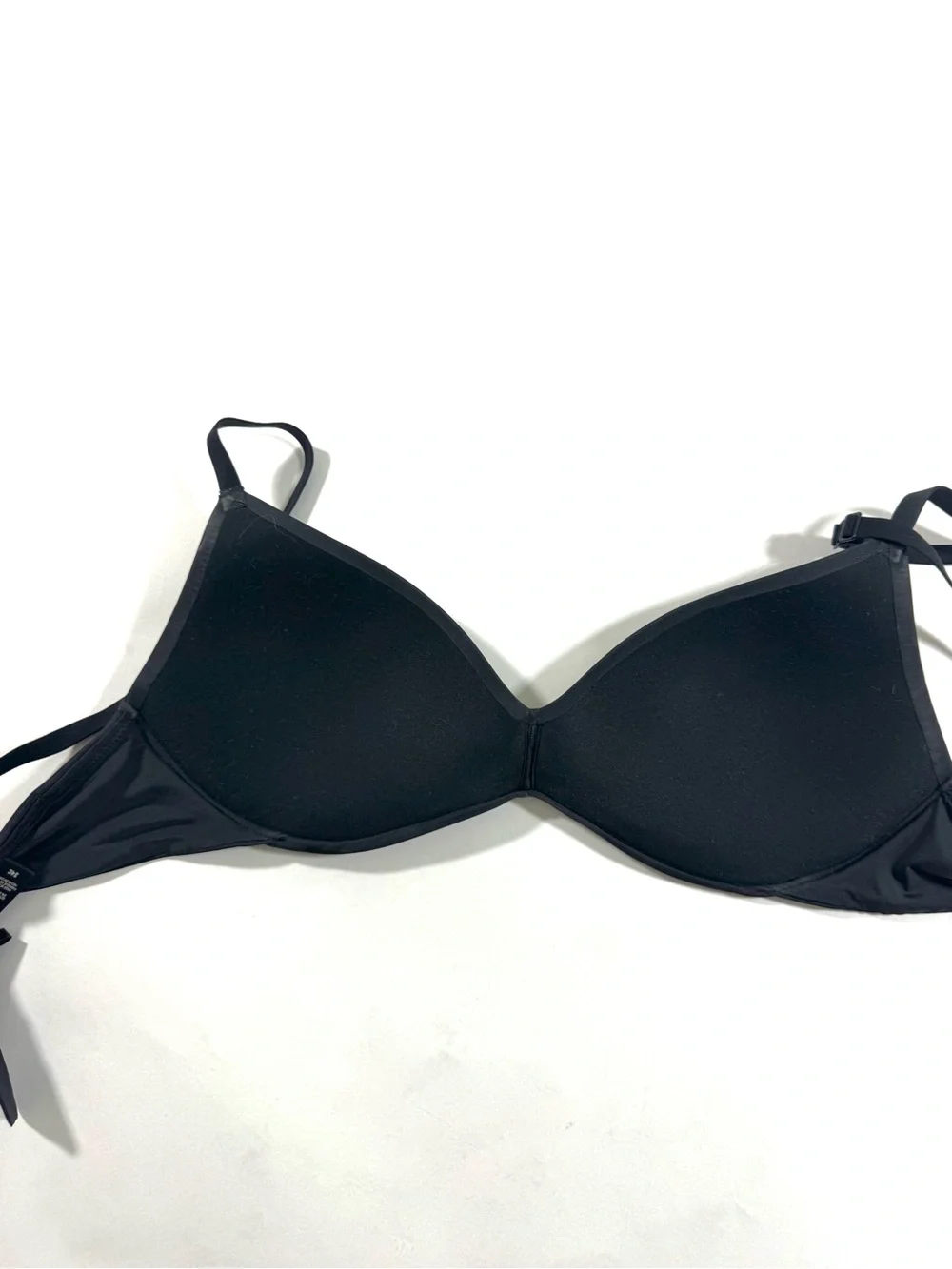 Skims Wireless Form Bra Black Size 34C Light Push Up Padding - Picture 3 of 4